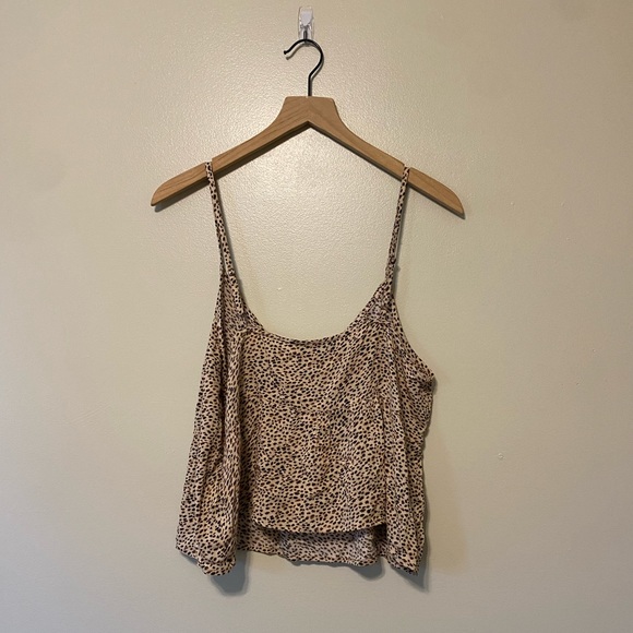 Abercrombie & Fitch Animal Print Cropped Cami - Picture 4 of 4